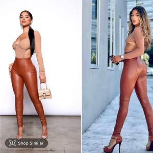 Brand new leather pants